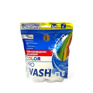 PRO WASH Плямовивідник для кольорового кисневий 900мл