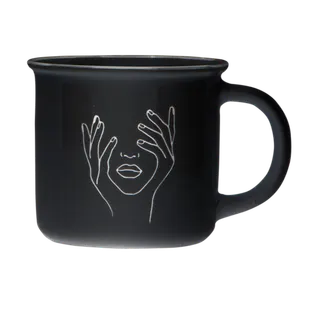 Чашка VITTORA Lady in black 370мл