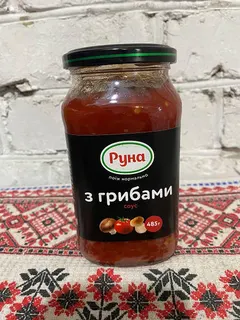 Соус Руна З грибами 485гр