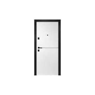 Hygge Apart 86 R MIRROR чорн.мат/білий супермат з дзеркаллом