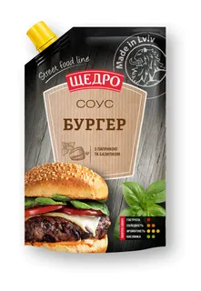 Соус Щедро Бургер 200г д/п