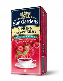 Чай Sun Garden трав Spring Raspberry 25ф/п конв