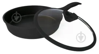 Сковорода Lesner Black Pro алюм антиприг 26 см 88374-26