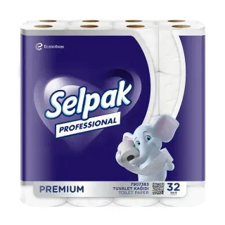 Папір туалетний Selpak 3-х шаровий 32шт