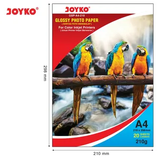 Фотопапір "Joyko" А4 210*298 глянець