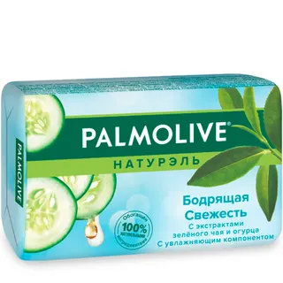 Палмолів мило 90 г Зелений чай+огірок