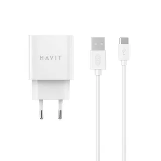 Зарядний пристрій HAVIT HV-UCY002 Type-C шв зарядка
