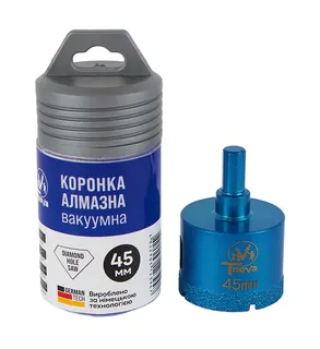 Коронка алмазна вакуумна T-Nova 45mm