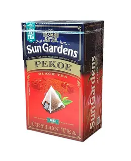 Чай Sun Gardens Pekoe 20 пірамідки