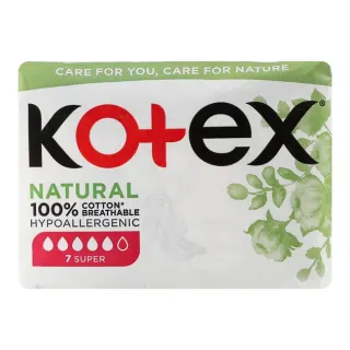 Котек прокладки Natural Super 7шт 
