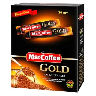 Кава стік MacCoffe Gold 2гр /30шт