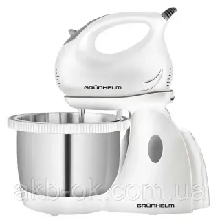Міксер Grunhelm GRM660 200-400вт,білий