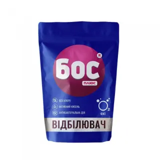Відбілювач кисн БОС плюс 500г д/білого банка