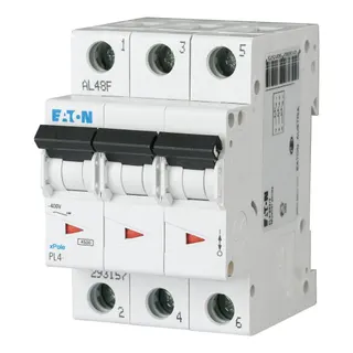 Вимикач автоматичний EATON HL-C25/3 3п 25А 4шт/уп