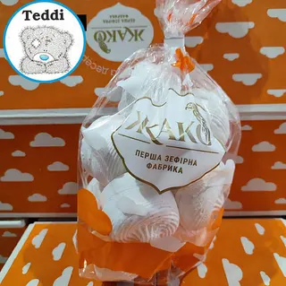 Зефір Жако з фрукт нач 500г
