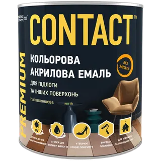 Фарба Днепр-контакт акрилова срібло 100гр !!