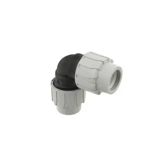 Коліно зажимне COS 25*25