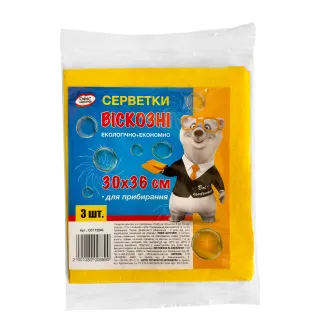 Серветка д/скла ганчірка 35*30см Помічниця