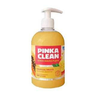 Мило рідке Pink'a Clean 500мл Тропічні фрукти доз
