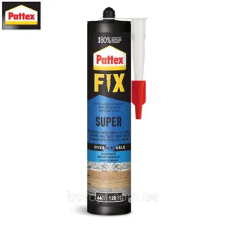 Рідкі цвяхи PATTEX Fix Super клей монтажний 400г