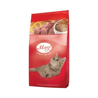 Сухий корм для котів Мяу 1кг 