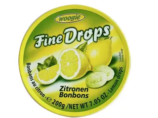 Льодяник Fine Drops лимон 200 гр