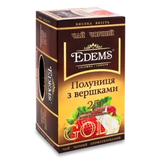 Чай Edems Strawberry Cream 25 пак