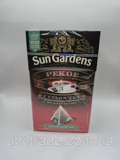 Чай Gardens PEKOE в пірамідах 20п