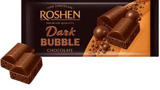 Шоколад Пористий чорн. Рошен 80гр