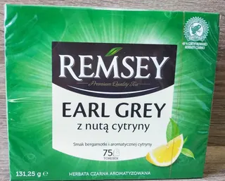 Чай Remsey чорн/лимон 75 пак