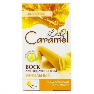 Віск Caramel для депіляції тіла Ваніль 16 шт
