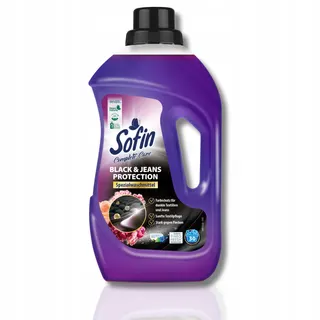 Гель для прання Sofin Global 1,5л Чорне Кольорове