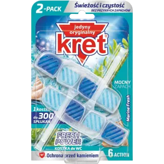 KRET блок д/унітазу Marine Fresh 2*40гр