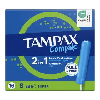 TAMPAX тампони з апл Нормал Duo16шт