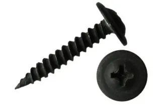 Шуруп з пресшайбою гострий 4,2*19 RAL 8017 500шт/уп