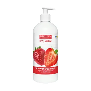 Гель-крем д/душу Bioton Полуниця 750мл