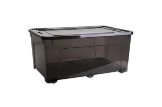 Контейнер Smart Box 50 л (прозорий./какао)