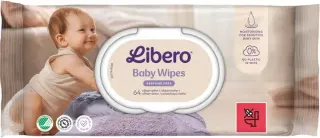 Libero Wet Wipes вологі серветки 64 шт