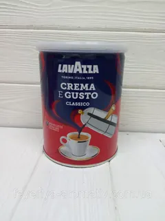 Кава Lavazza crema gusto 250гр жб