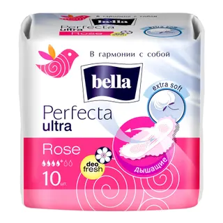 Белла прокладки Perfecta ultra Green / Rose deo fresh (20шт)