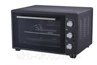 Піч електр. Grunhelm GNM42AB /чорний/ 42л, 2000Вт
