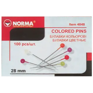 Кнопки "Norma" №4848 28мм (100 шт)
