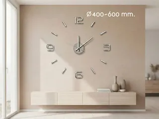 Годинник настінний 3D з цифрами
