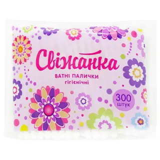 Ватні диски 70шт+30шт Свіжанка