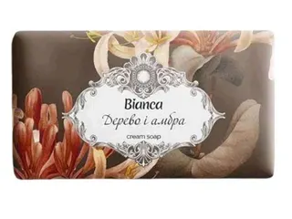 Мило крем Bianca 200г Дерево+ амбра