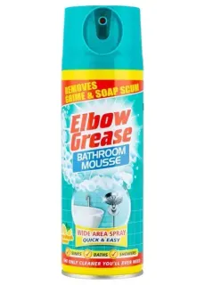 Elbow Grease Мус-піна для чищ.ван.кімн. від вапн.нал."Лимон"400мл.