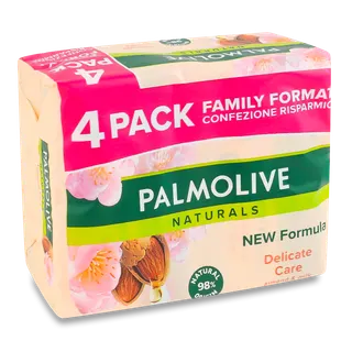 Palmolive мило 4*70 г Натюрель Мигдальне Молочко