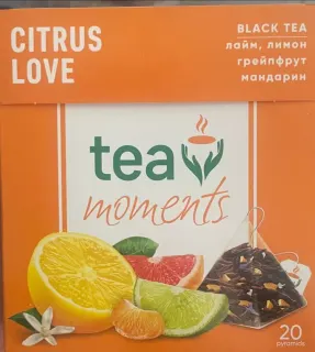 Чай  Tea moments 20п. Цитрус