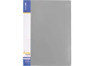 Папка-швидкозш  Economix Light №Е38503-10 А4 з проз.верх.без перфор. апел.,сіра