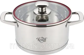 Каструля нерж скл криш "Krauff" 4.7л 22см Prime Chef 26-238-070
